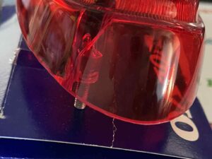 Bakljusglas Helröda 659096